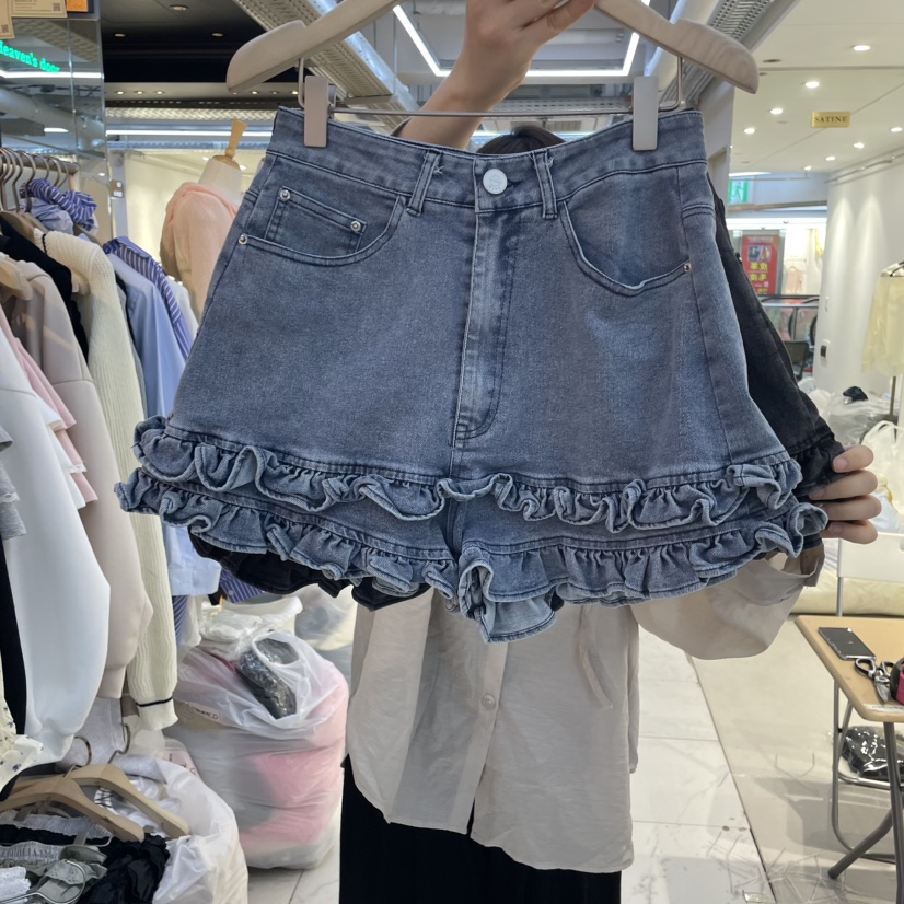 SAGE BRUSH東大門代購女裝新品時尚休閑人氣熱賣職業25春夏短褲SAGE BRUSH短褲