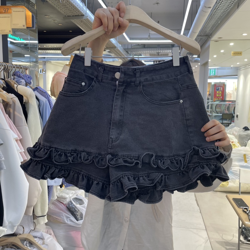 SAGE BRUSH東大門代購女裝新品時尚休閑人氣熱賣職業25春夏短褲SAGE BRUSH短褲圖色2