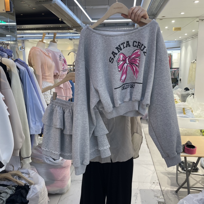 SAGE BRUSH韓國代購女士新品真品25春夏推薦職業休閑套裝套裝SAGE BRUSH套裝圖色3