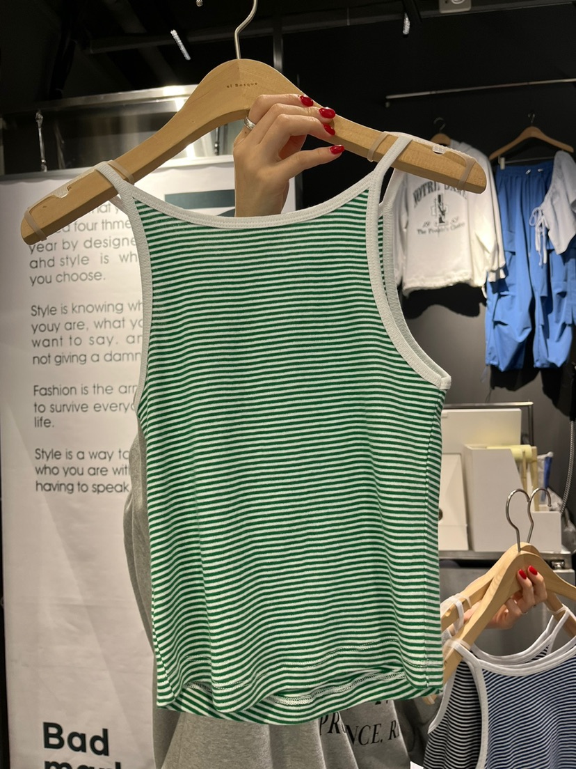 EL BOSQUE東大門直郵女裝新品休閑25春夏職業時尚吊帶背心EL BOSQUE吊帶/背心圖色2