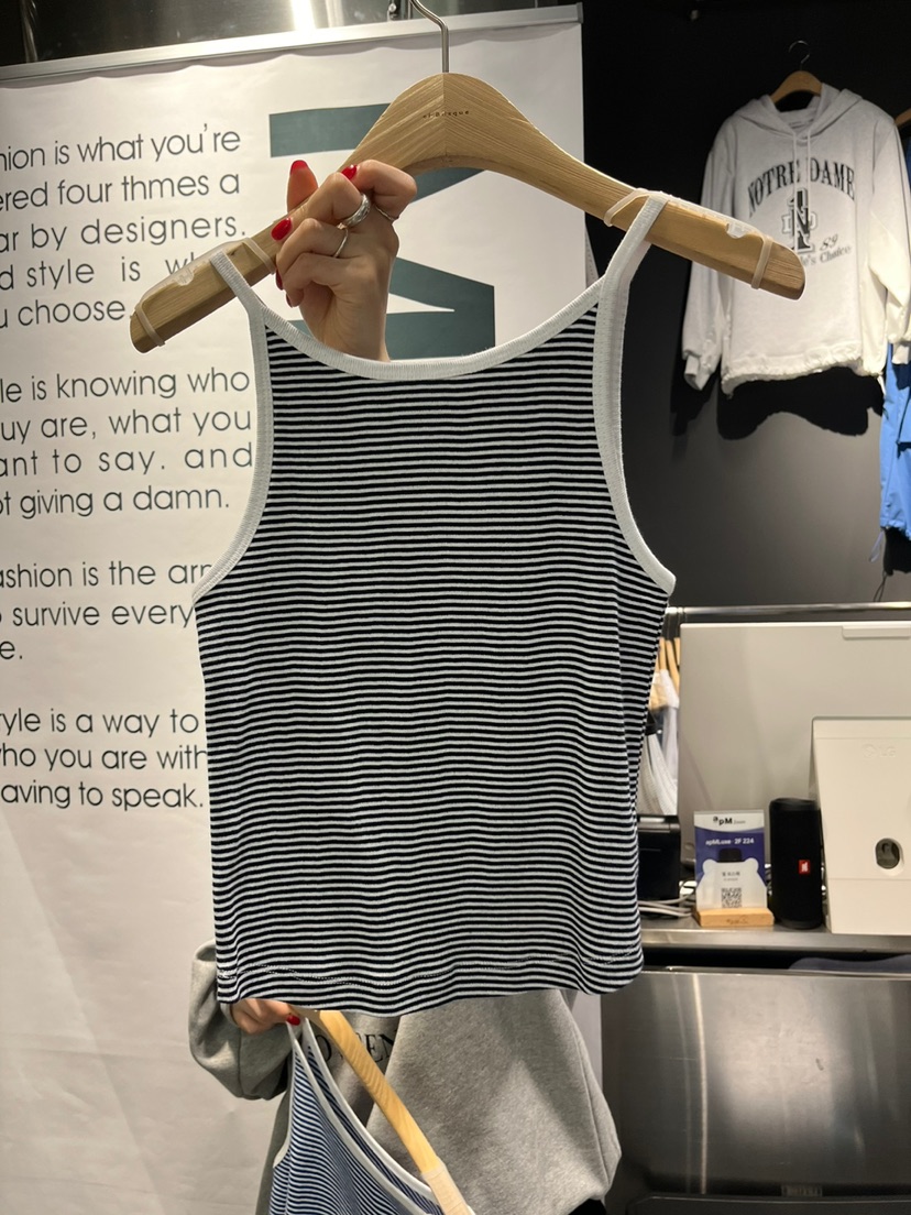 EL BOSQUE東大門直郵女裝新品休閑25春夏職業時尚吊帶背心EL BOSQUE吊帶/背心圖色3