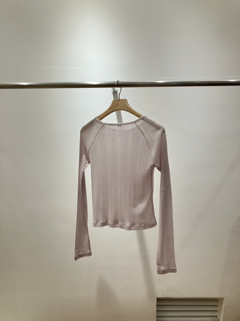 FL LANEL韓國直郵女士新品25春夏推薦時尚職業熱賣長袖T恤FL LANEL長袖T恤