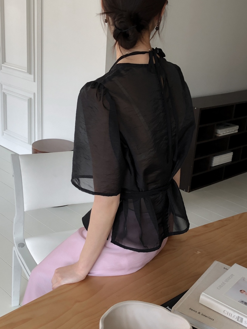 LONG PEAK韓國直郵女士新品職業人氣真品時尚熱賣襯衫蕾絲衫LONG PEAK襯衫/蕾絲衫