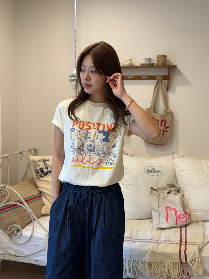 AT NOTE東大門實拍女裝新款時尚職業人氣休閑真品T恤史努比AT NOTET恤