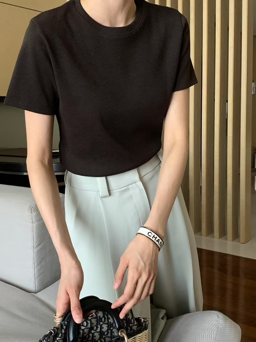 PRIVIE東大門代購女士新品熱賣職業真品推薦休閑時尚25春夏T恤PRIVIET恤圖色3
