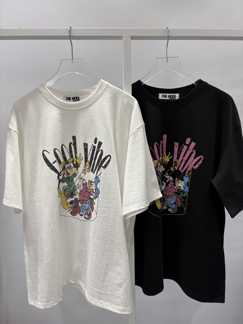 HEXX韓國直郵女士新款推薦職業25春夏人氣真品時尚休閑熱賣T恤THE HEXXT恤