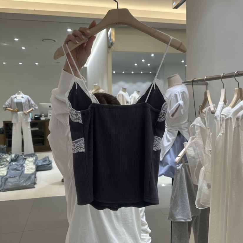 BIENBIEN東大門代購女裝新款熱賣休閑職業真品吊帶背心蕾絲ir bien-P吊帶/背心