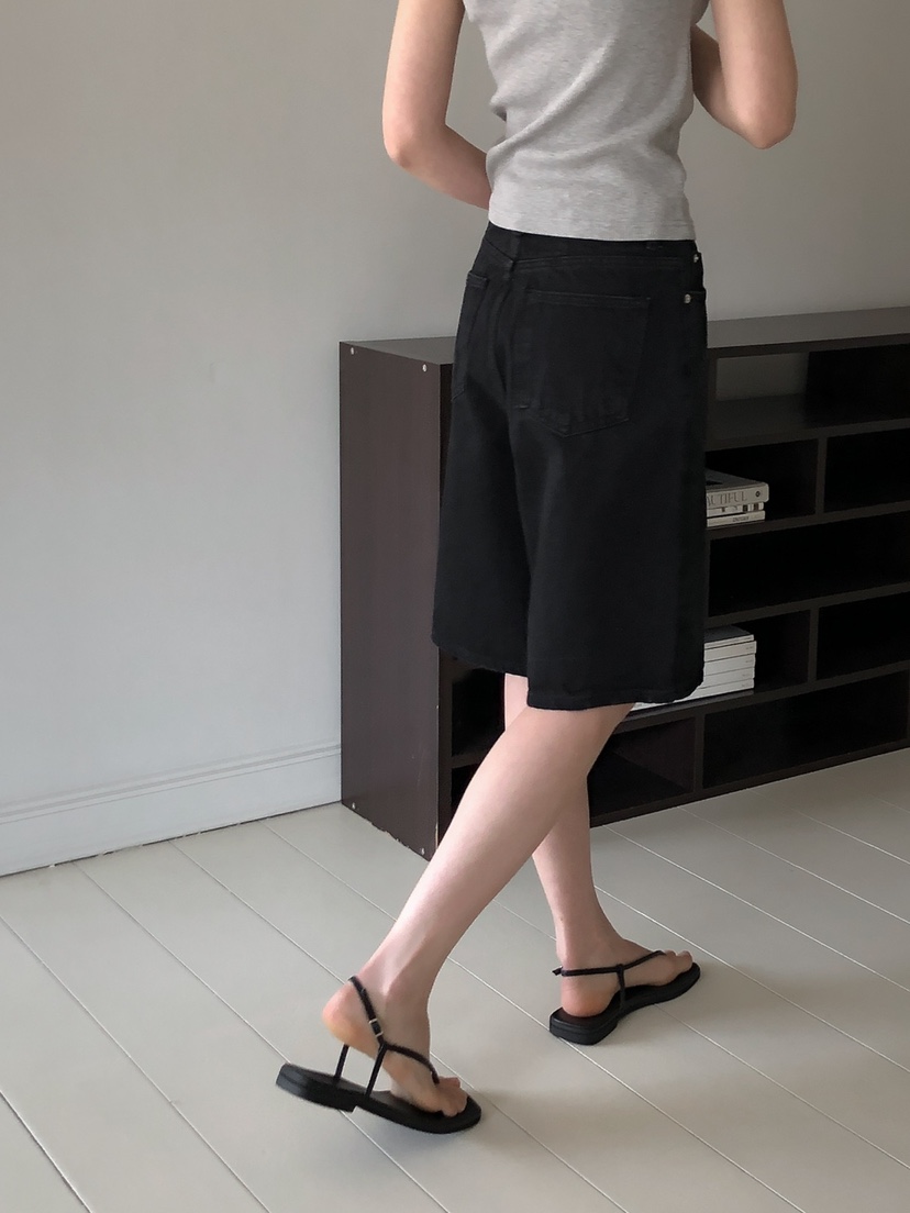 LONG PEAK東大門實拍女裝新品推薦時尚真品25春夏職業短褲LONG PEAK短褲