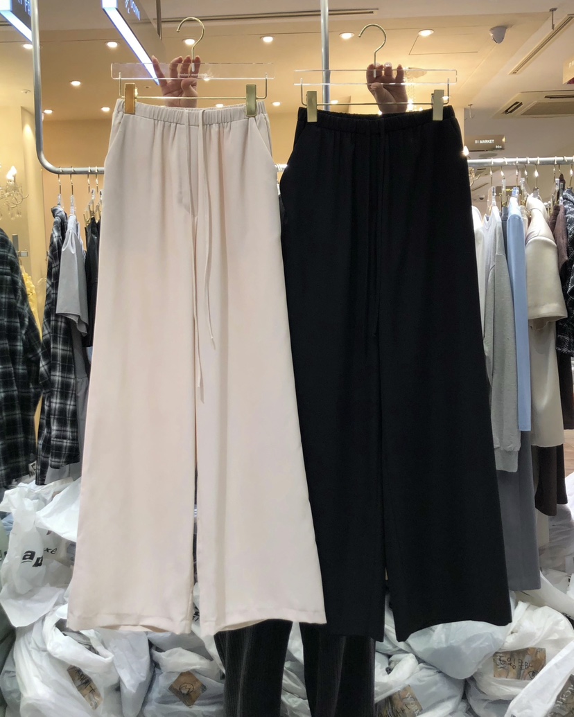 WORK SHOP東大門代購女裝新品職業25春夏人氣真品熱賣休閑褲Work_shop休閑褲