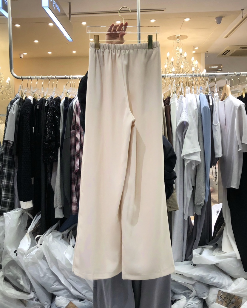 WORK SHOP東大門代購女裝新品職業25春夏人氣真品熱賣休閑褲Work_shop休閑褲