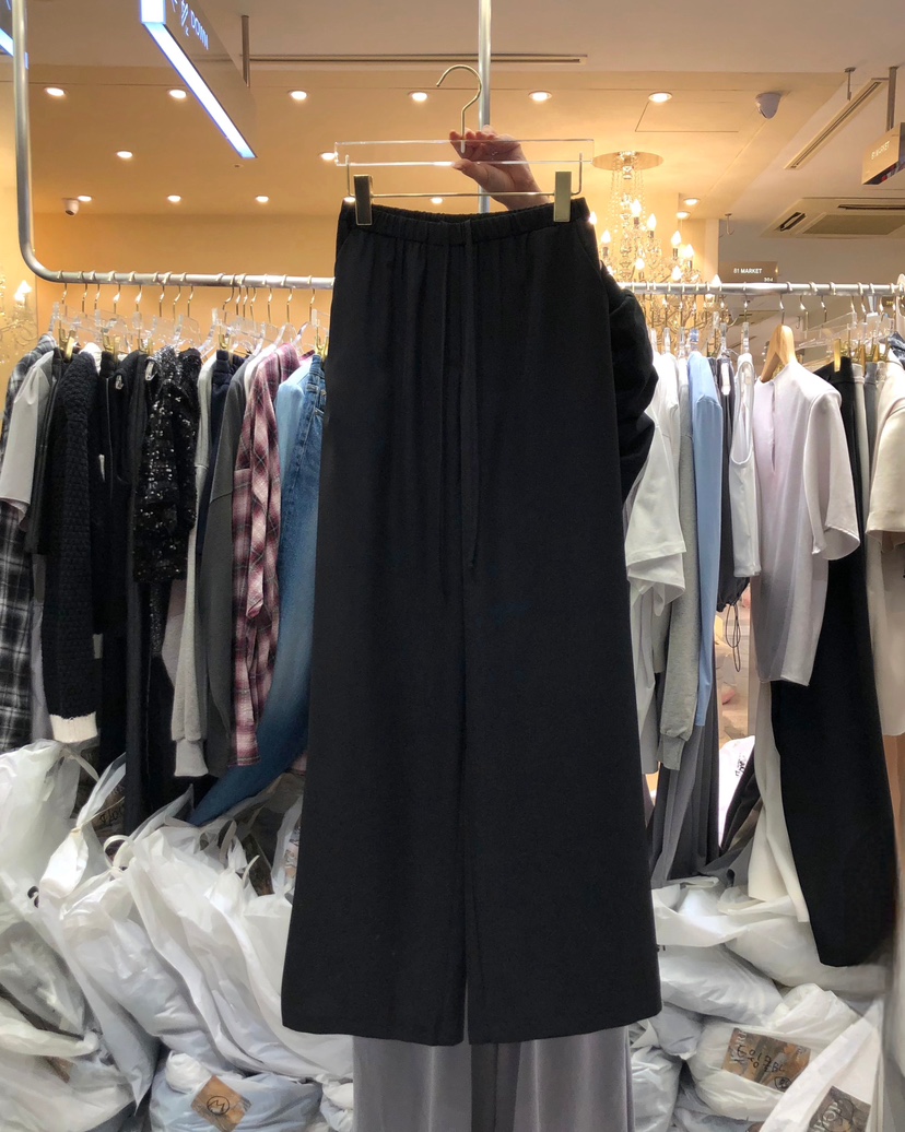 WORK SHOP東大門代購女裝新品職業25春夏人氣真品熱賣休閑褲Work_shop休閑褲圖色2