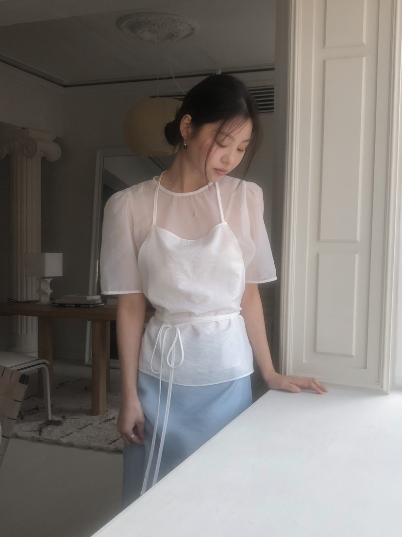 LONG PEAK東大門實拍女士新品25春夏推薦熱賣人氣吊帶背心LONG PEAK吊帶/背心