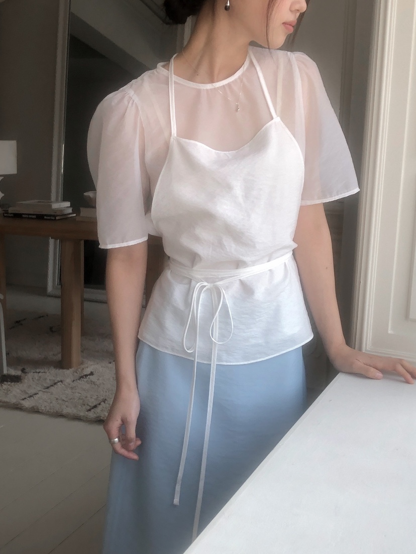 LONG PEAK東大門實拍女士新品25春夏推薦熱賣人氣吊帶背心LONG PEAK吊帶/背心