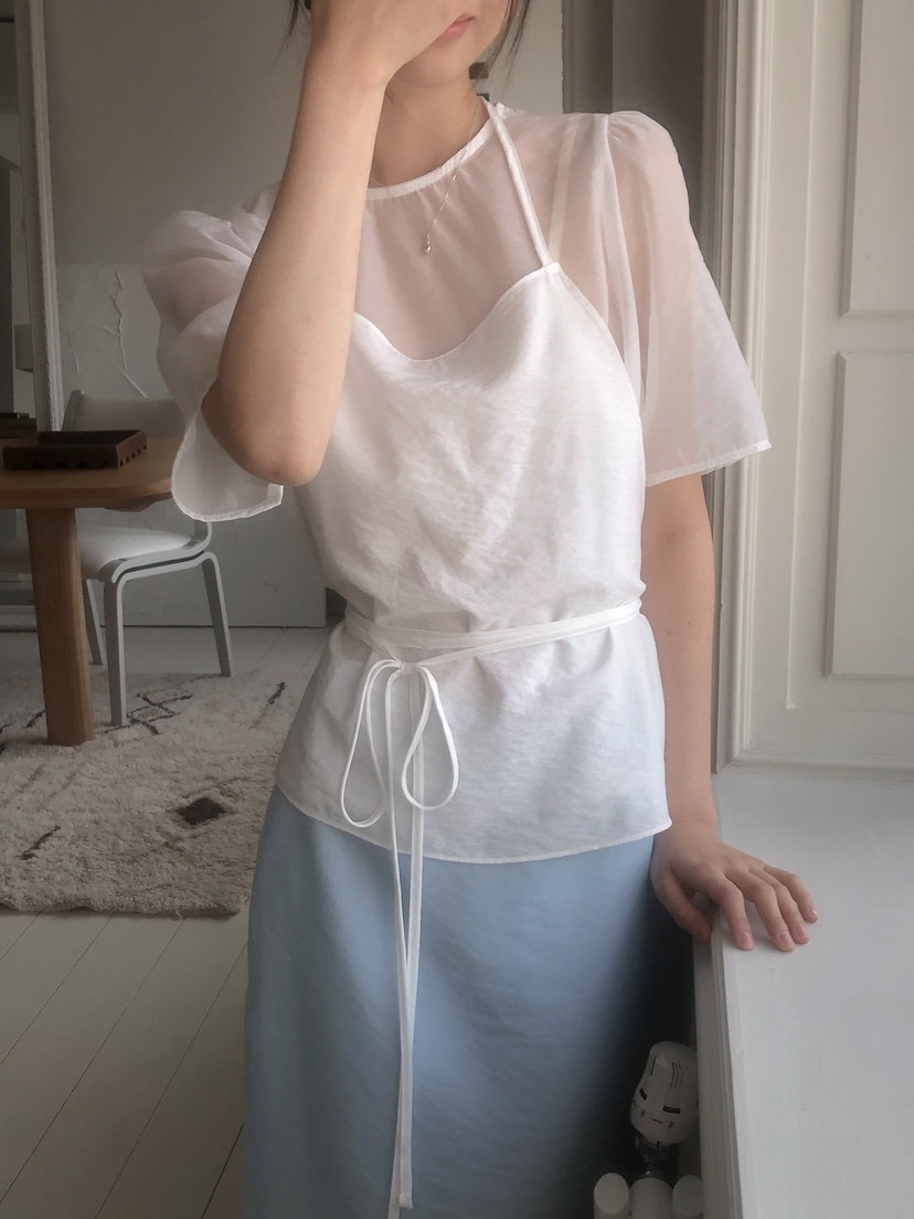 LONG PEAK東大門實拍女士新品25春夏推薦熱賣人氣吊帶背心LONG PEAK吊帶/背心