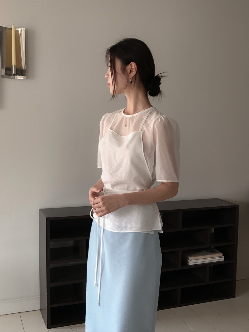 LONG PEAK東大門實拍女士新品25春夏推薦熱賣人氣吊帶背心LONG PEAK吊帶/背心