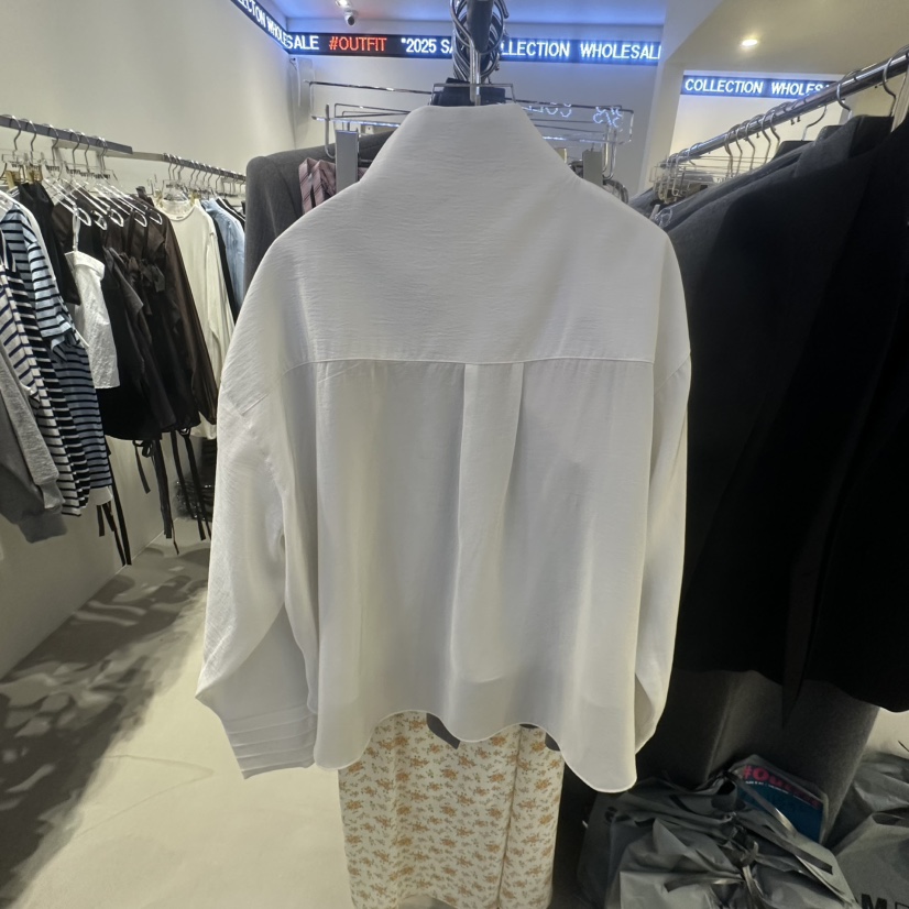 OUTFIT韓國直郵女士新品推薦25春夏熱賣休閑真品襯衫蕾絲衫OUTFIT襯衫/蕾絲衫