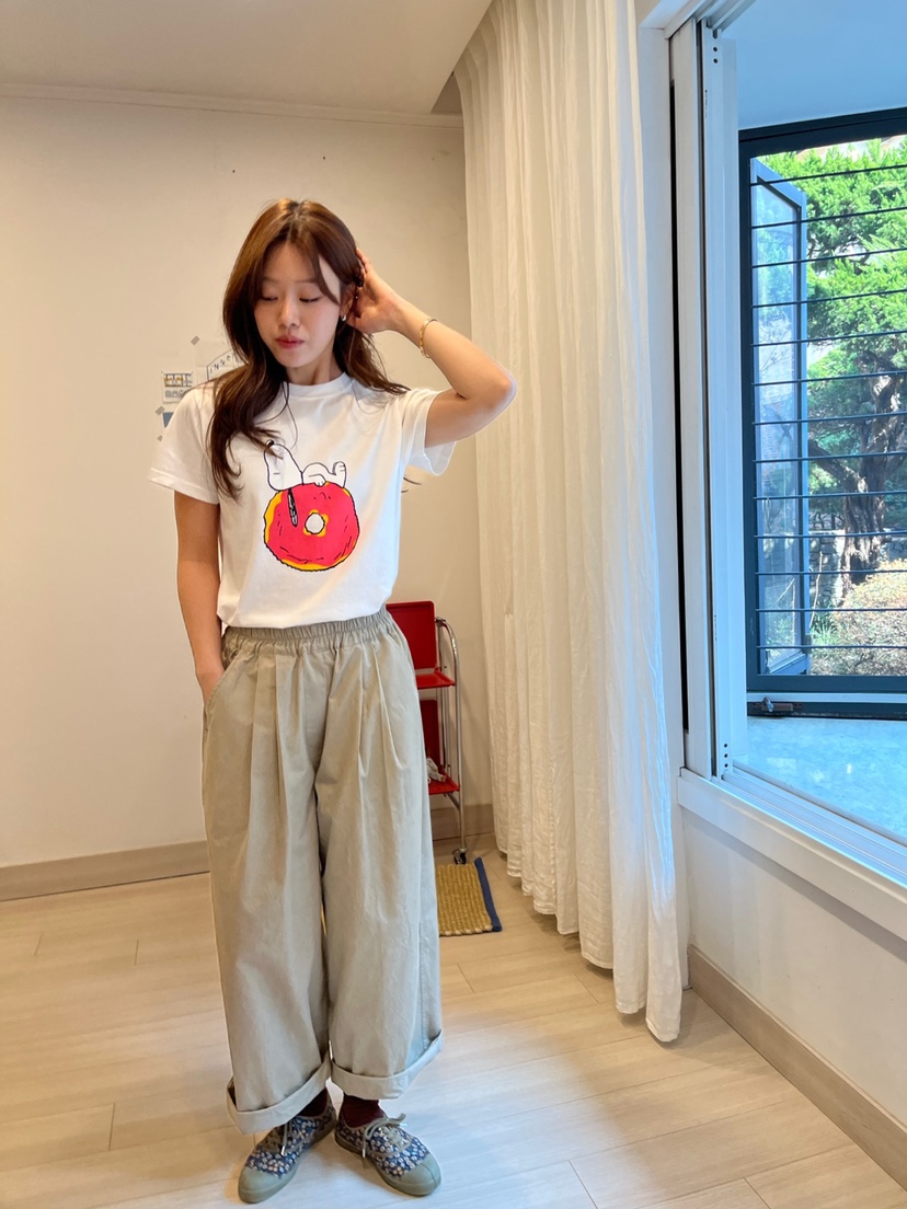 AT NOTE東大門實拍女裝新品25春夏推薦熱賣休閑真品T恤史努比AT NOTET恤