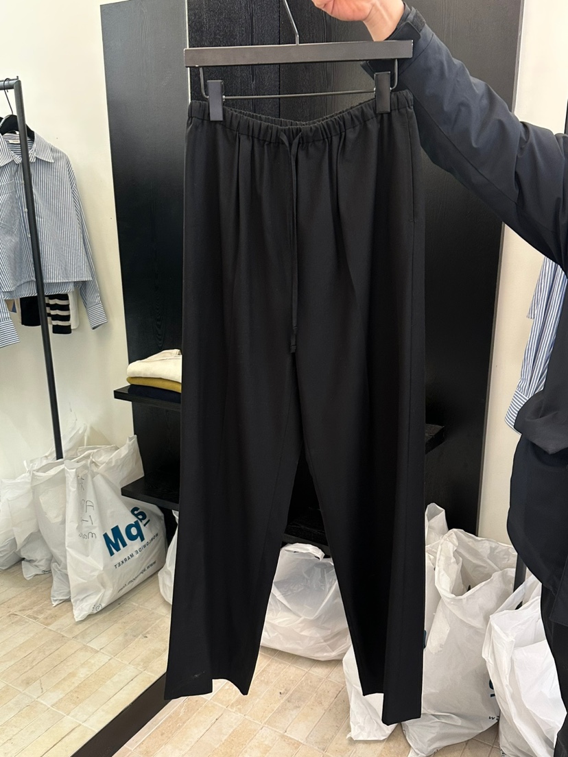 MOANI東大門實拍女裝新品熱賣休閑25春夏推薦職業休閑褲羊毛MOANI休閑褲圖色2