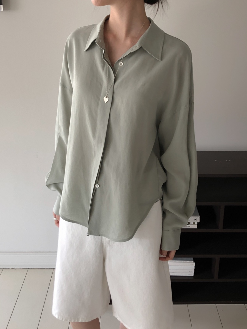 LONG PEAK韓國代購女士新品熱賣休閑人氣推薦襯衫蕾絲衫亞麻LONG PEAK襯衫/蕾絲衫