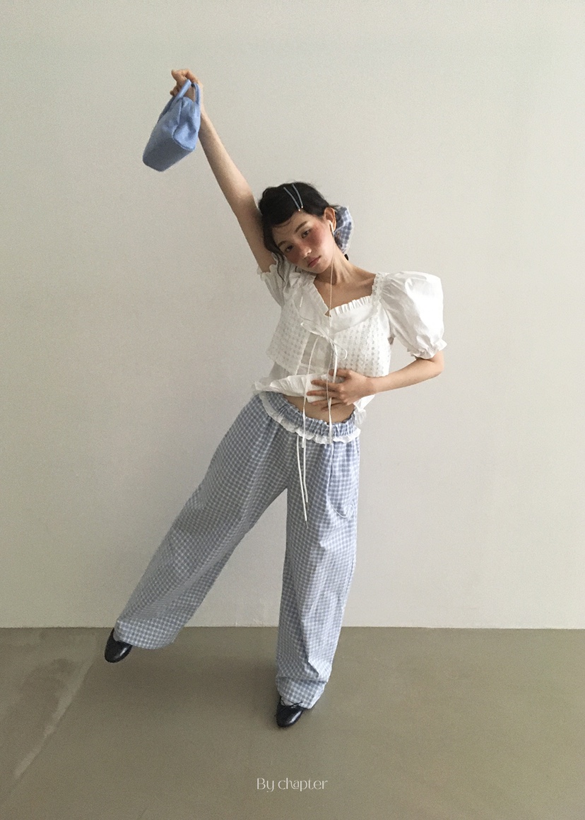 BY CHAPTER韓國代購女士新款25春夏熱賣人氣職業襯衫蕾絲衫BY Chapter襯衫/蕾絲衫