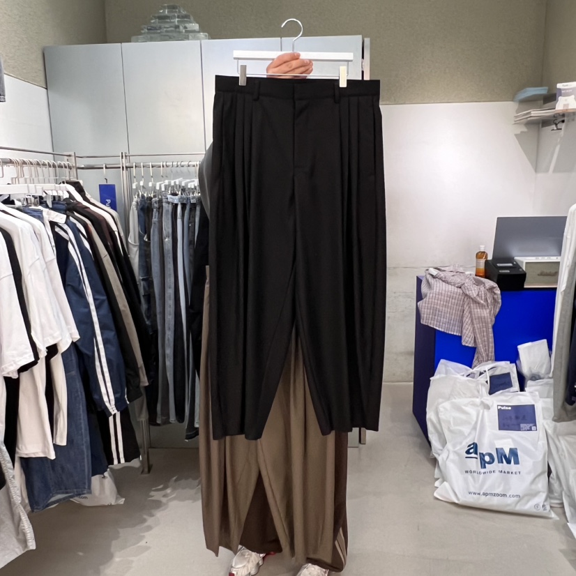 PULSE韓國直郵女裝新品時尚推薦職業熱賣人氣25春夏真品休閑褲PULSE休閑褲圖色2