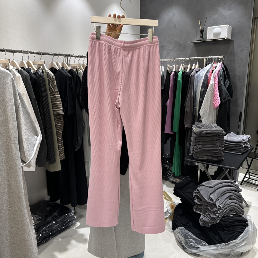 OPEN直郵韓國代購㊣女裝新品25春夏熱賣休閑時尚休閑褲喇叭OPEN休閑褲