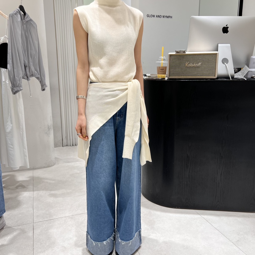 GLOW AND NYMPH韓國直郵㊣女裝新款休閑推薦人氣吊帶背心GLOW AND NYMPH吊帶/背心