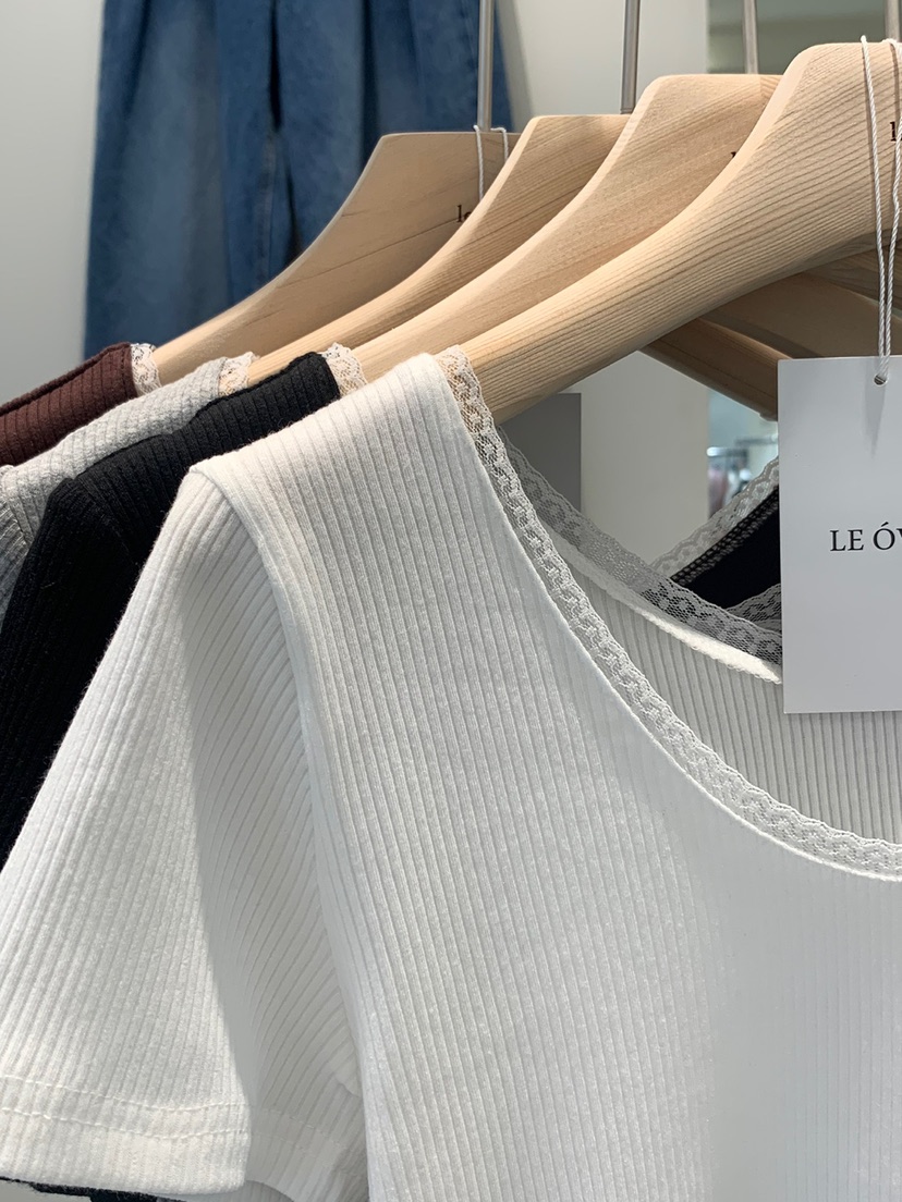 LE OVE/VERDI韓國直郵㊣東大門實拍女裝新品時尚熱賣人氣T恤LE OVE/VERDIT恤