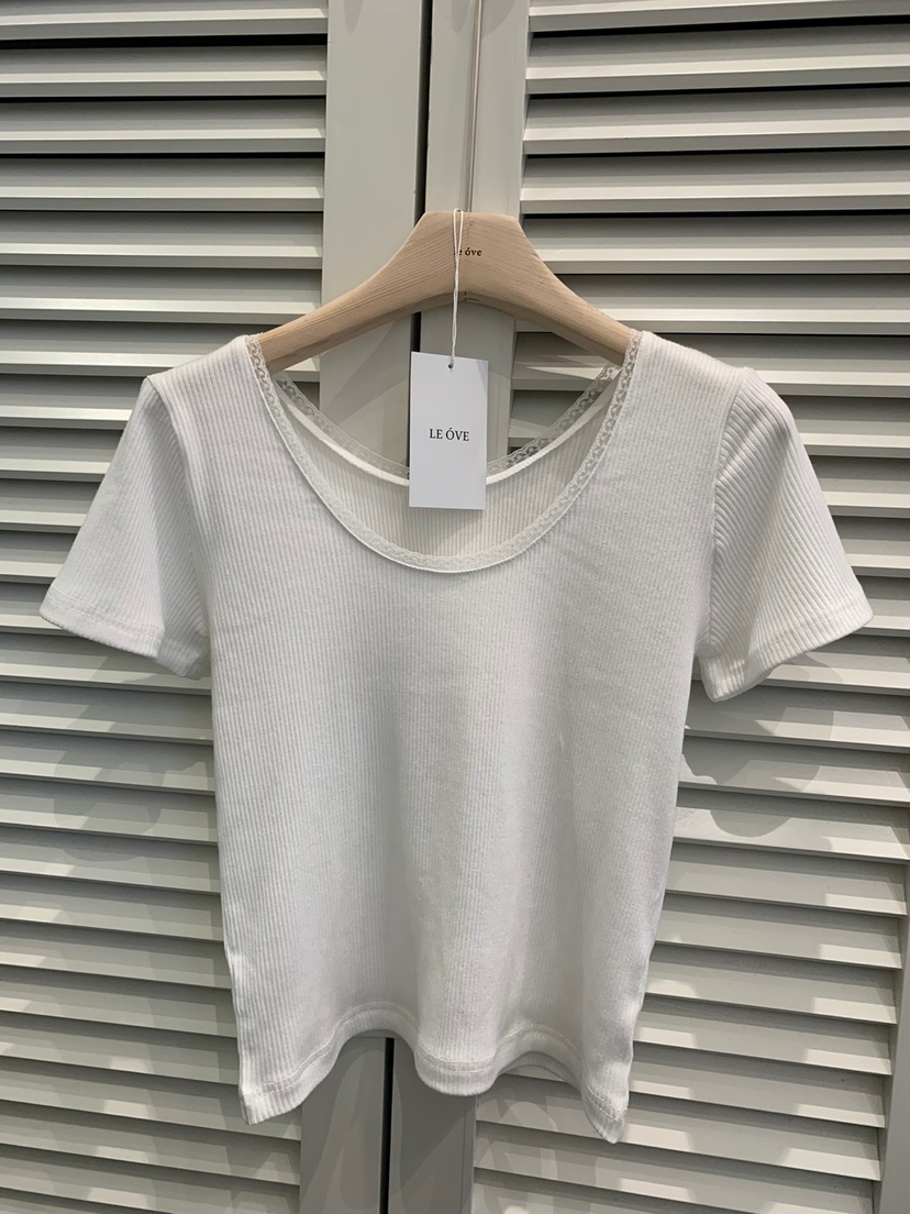 LE OVE/VERDI韓國直郵㊣東大門實拍女裝新品時尚熱賣人氣T恤LE OVE/VERDIT恤圖色4