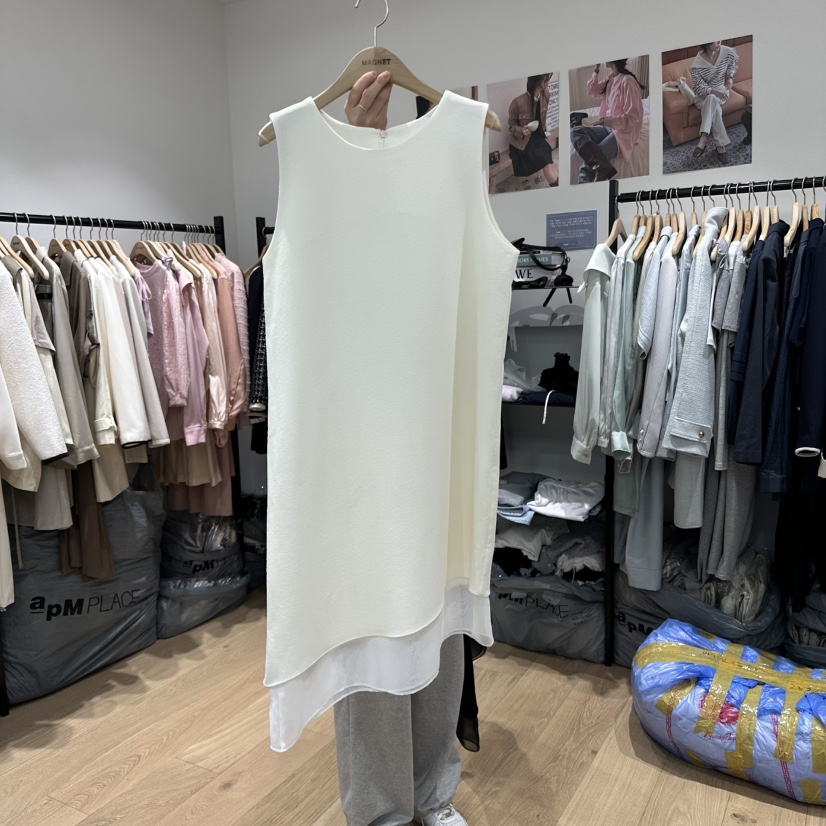 M.G.N韓國直郵㊣女裝新品熱賣時尚人氣推薦25春夏休閑連衣裙MAGNET連衣裙