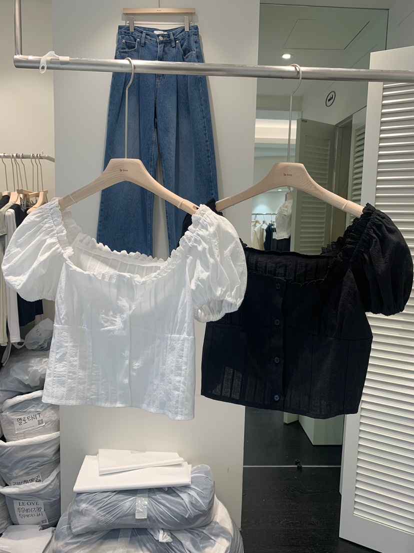 LE OVE/VERDI東大門代購女裝新品人氣休閑時尚襯衫蕾絲衫LE OVE/VERDI襯衫/蕾絲衫