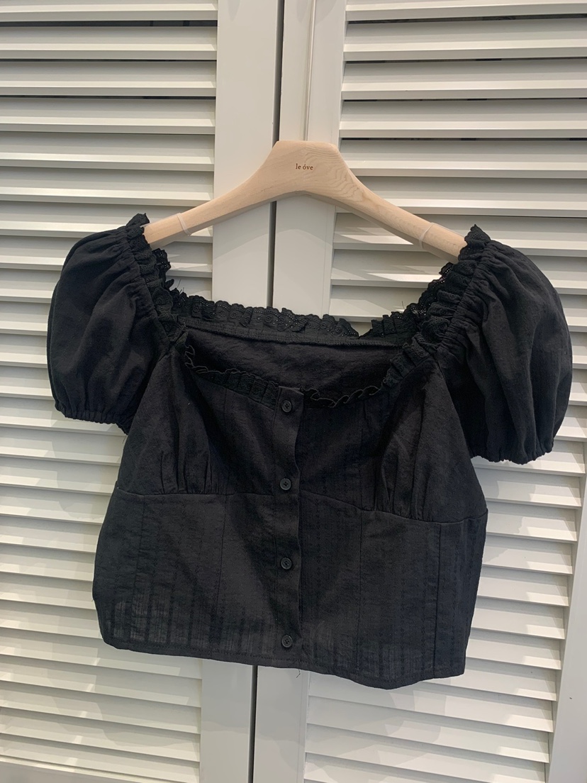 LE OVE/VERDI東大門代購女裝新品人氣休閑時尚襯衫蕾絲衫LE OVE/VERDI襯衫/蕾絲衫圖色2