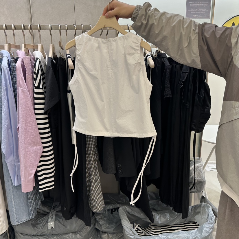 NOON_D東大門直郵女裝新品休閑推薦人氣職業熱賣真品吊帶背心NOON_D吊帶/背心