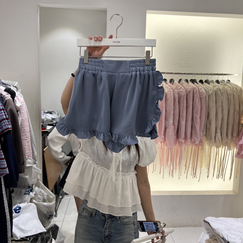 TYCHE東大門實拍女裝新品職業真品熱賣時尚25春夏人氣休閑短褲TYCHE短褲