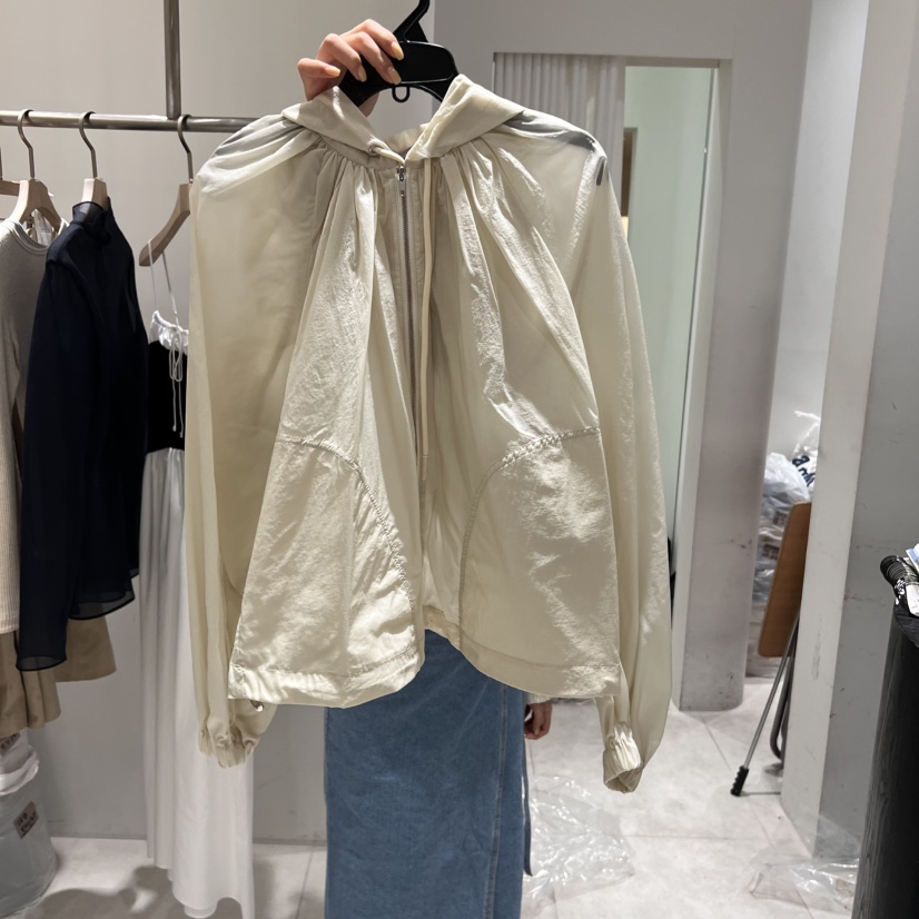 GLOW AND NYMPH東大門直郵女士新品25春夏真品人氣夾克兜帽GLOW AND NYMPH夾克
