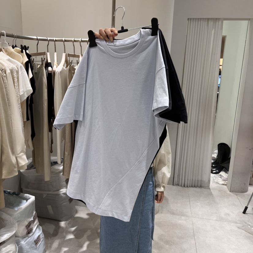 GLOW AND NYMPH東大門代購女士新品人氣25春夏推薦時尚T恤GLOW AND NYMPHT恤圖色2