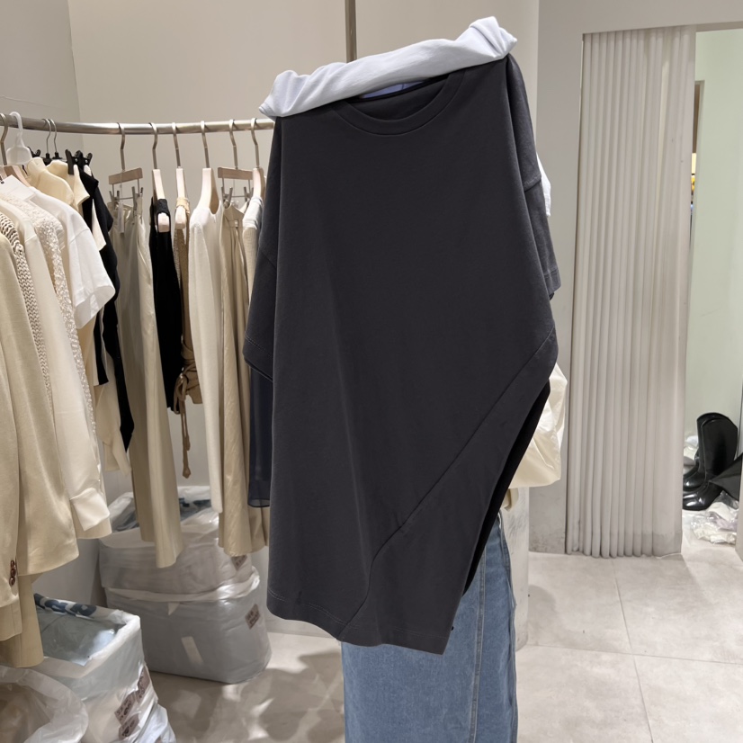 GLOW AND NYMPH東大門代購女士新品人氣25春夏推薦時尚T恤GLOW AND NYMPHT恤圖色3