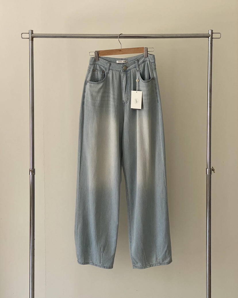 WALNUT/TAEJOON韓國直郵女裝新款25春夏真品職業推薦牛仔褲Walunt/TAEJOON牛仔褲