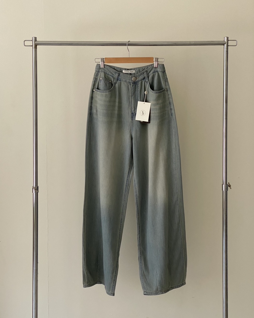 WALNUT/TAEJOON韓國直郵女裝新款25春夏真品職業推薦牛仔褲Walunt/TAEJOON牛仔褲圖色2