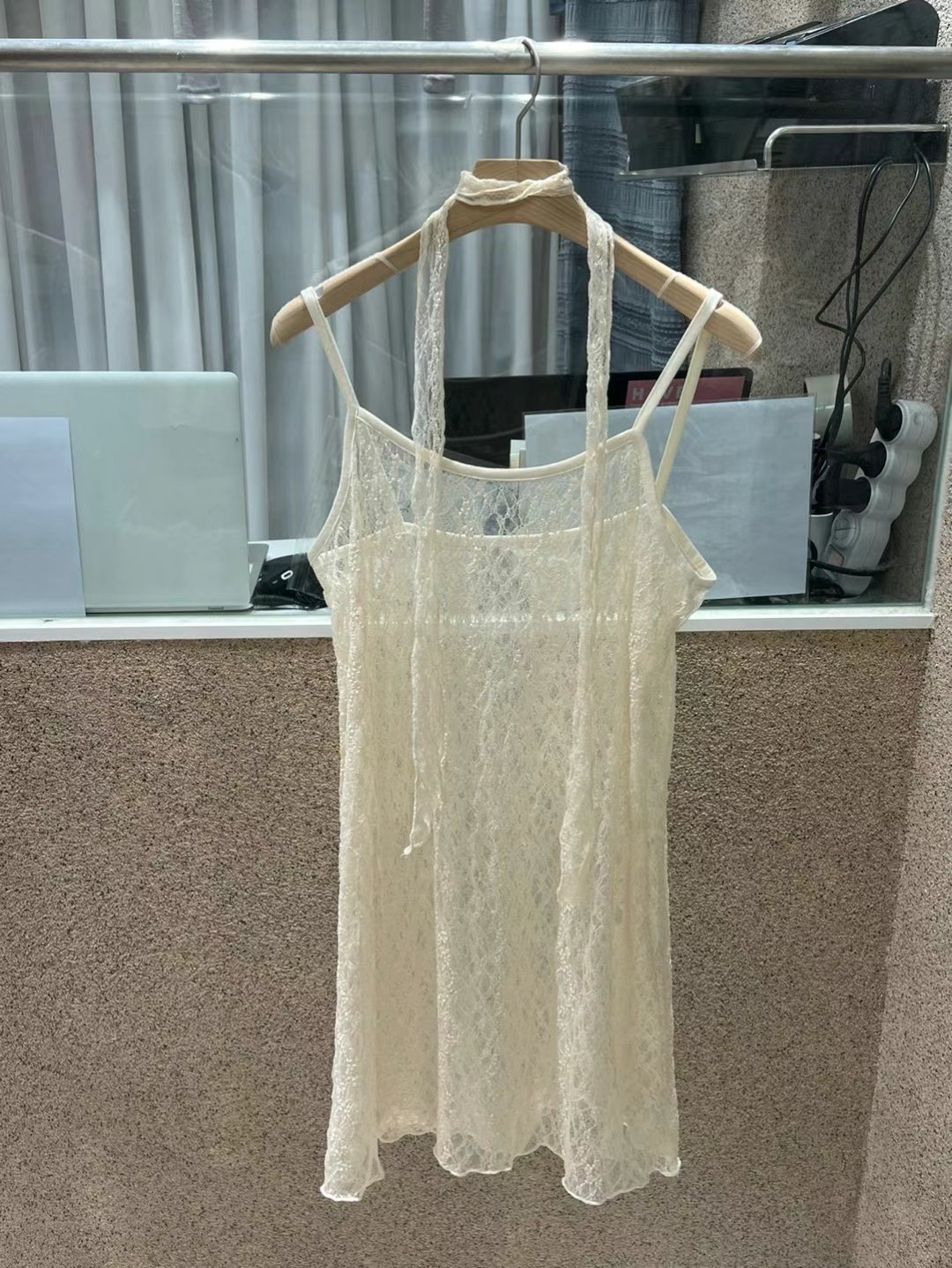 HAVE韓國㊣直郵東大門代購女裝新款25春夏推薦連衣裙含腰繩HAVE連衣裙圖色2