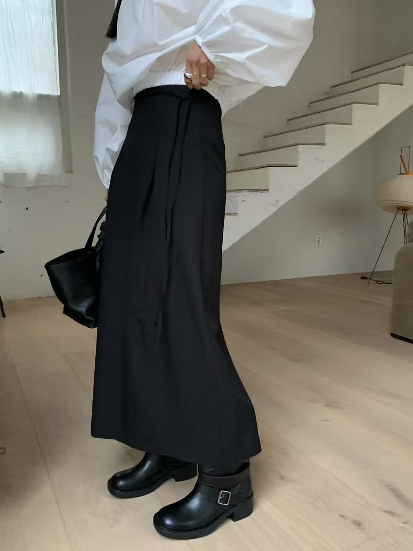 HANDER韓國直郵㊣女裝新款推薦休閑熱賣25春夏人氣時尚長裙HANDER長裙