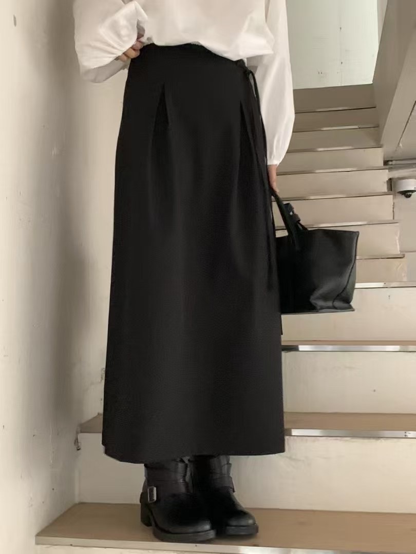 HANDER韓國直郵㊣女裝新款推薦休閑熱賣25春夏人氣時尚長裙HANDER長裙