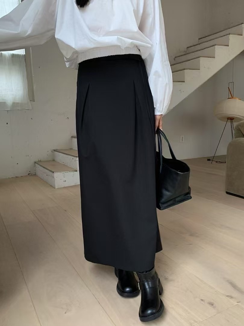 HANDER韓國直郵㊣女裝新款推薦休閑熱賣25春夏人氣時尚長裙HANDER長裙
