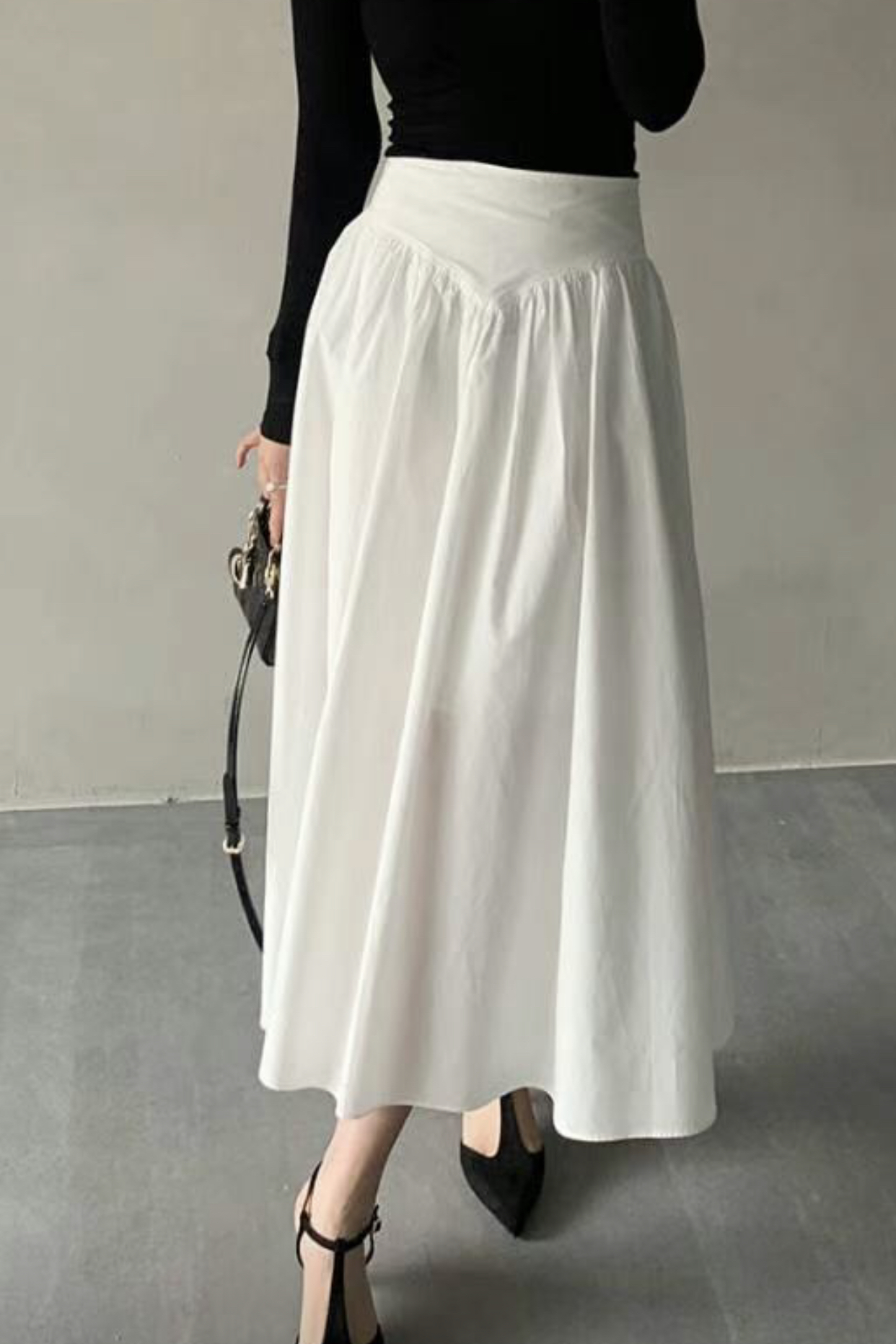 GLOWY韓國直郵㊣東大門實拍女裝新款熱賣25春夏人氣推薦長裙GLOWY長裙