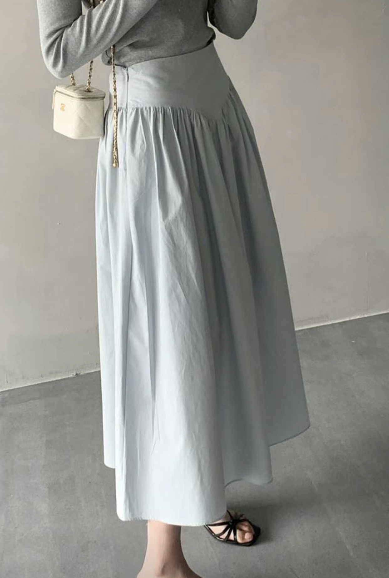GLOWY韓國直郵㊣東大門實拍女裝新款熱賣25春夏人氣推薦長裙GLOWY長裙圖色2