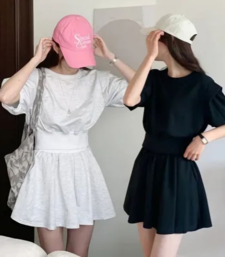 BELLINO293韓國直郵㊣女裝新款25春夏休閑推薦人氣熱賣套裝BOBBIE DOLL套裝
