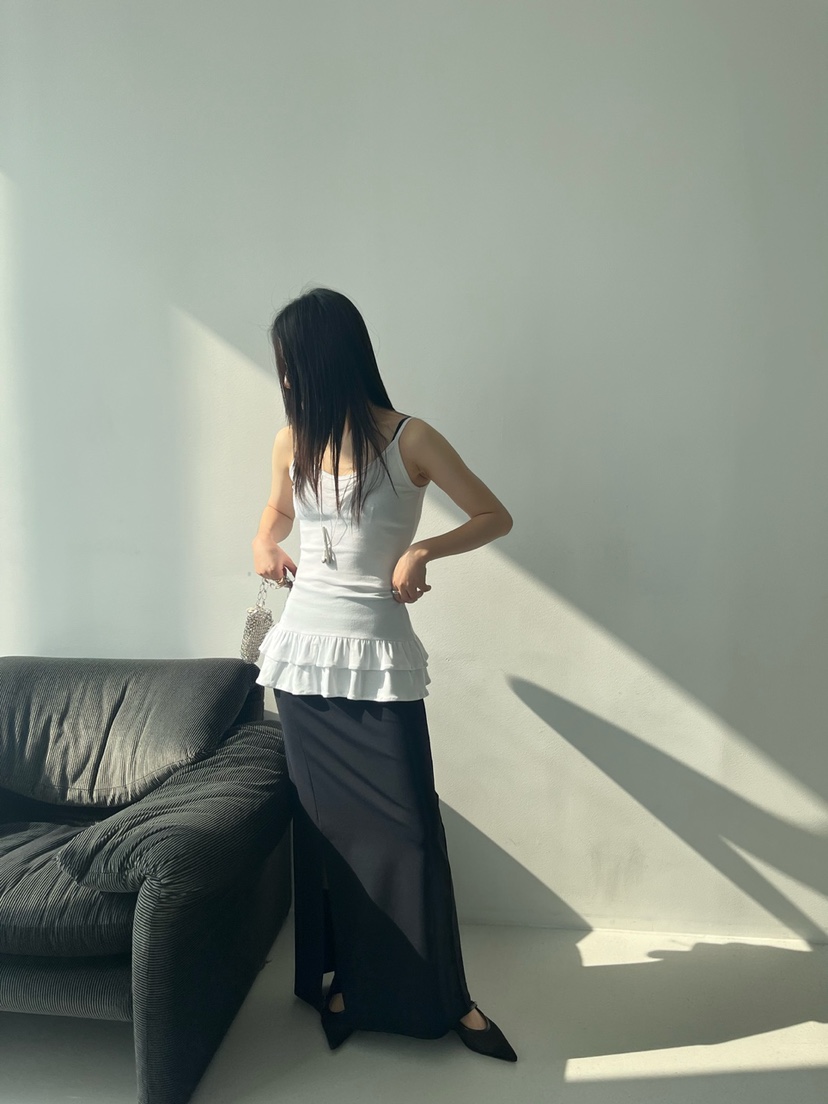 NEAR LEAP-P韓國直郵㊣東大門實拍女裝新款25春夏休閑長裙NEAR LEAP長裙