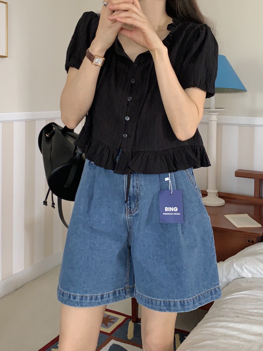 FORMSTUDIO韓國直郵㊣女裝新款休閑人氣時尚熱賣推薦25春夏短褲FORMSTUDIO短褲