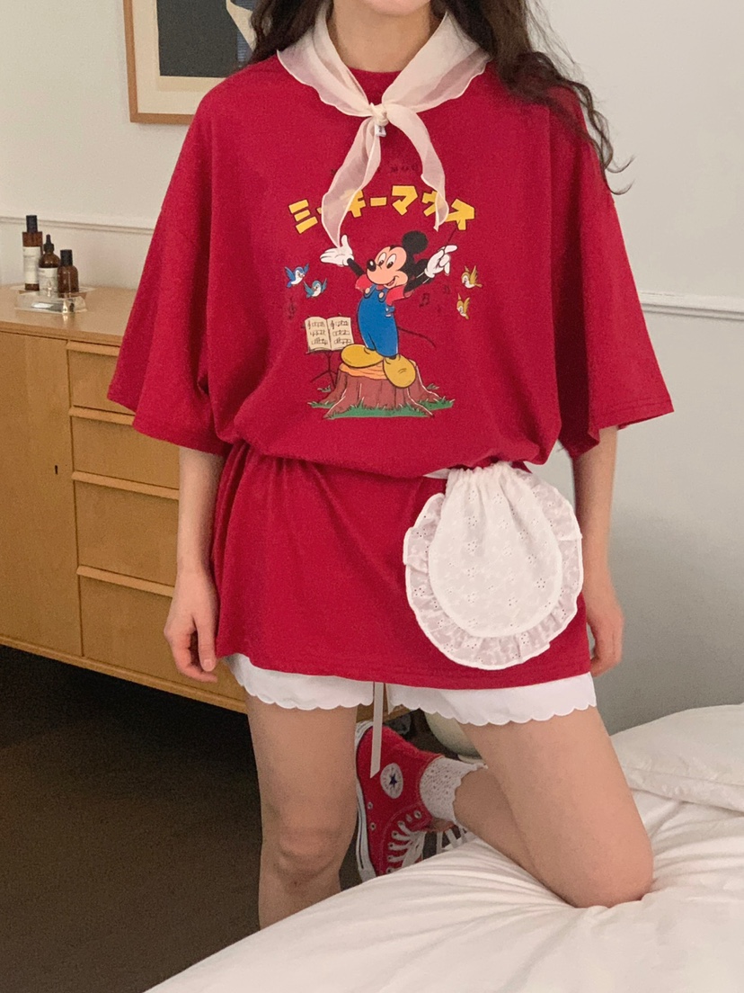 JKICHI韓國直郵㊣東大門實拍女裝新款人氣熱賣休閑腰包蕾絲JKICHI腰包