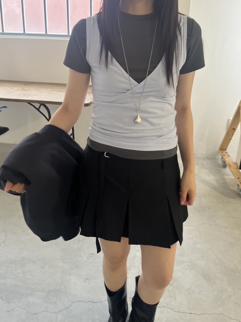 NEAR LEAP-P韓國直郵㊣東大門實拍女裝新款休閑推薦吊帶背心NEAR LEAP吊帶/背心